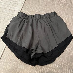 Free people movement running shorts